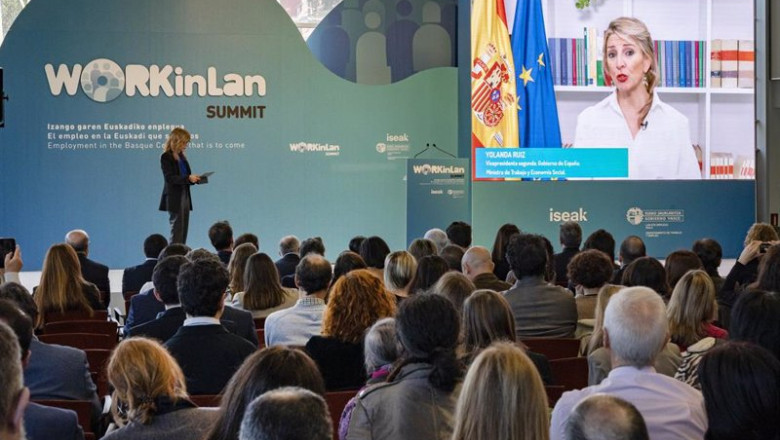 ep participan en la apertura del congreso workinlan summit en el palacio euskalduna de bilbao ep participan en la apertura del congreso workinlan summit en el palacio euskalduna de bilbao