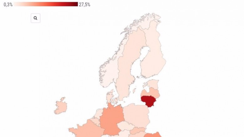 Porcentaje de la población de los países de la Unión Europea que no pueden calentar su hogar de forma adecuada, según Eurostat | EPDATA ep porcentaje de la poblacion de los paises de la union europea que no pueden calentar su hogar de