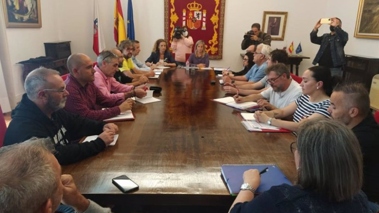 Reunión de sindicatos y patronal del metal con la directora general de Trabajo | CCOO ep reunion de sindicatos y patronal del metal con la directora general de trabajo