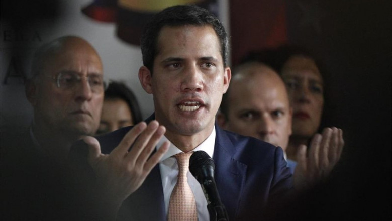 Pedro Mattey/dpa ep video guaido aseguralas protestas callejeras continuaranvenezuelala segunda rondaconversaciones