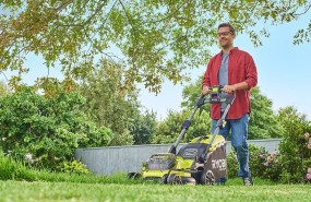 mejor cortacesped bateria ryobi