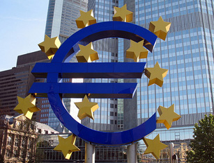 European Central Bank, euro, 285