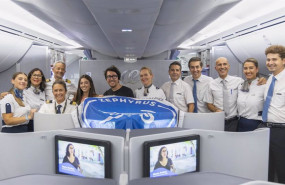 ep air europa participa en the aviation challenge de skyteam con su vuelo mas eficiente entre madrid