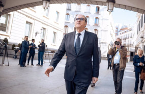 ep archivo   el defensor del pueblo angel gabilondo a su llegada a una sesion plenaria en el