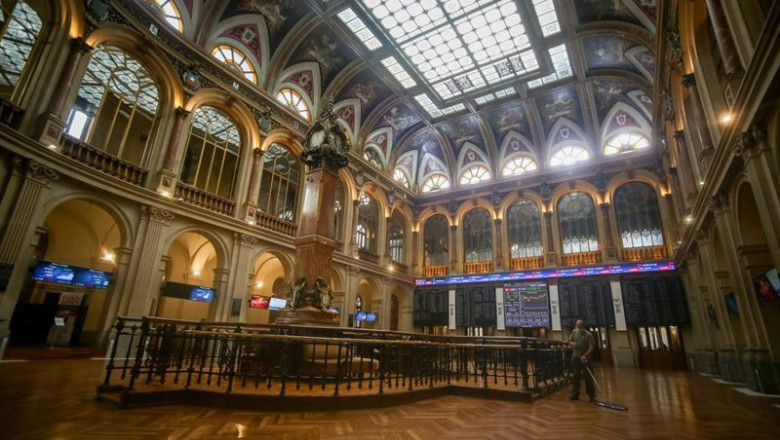 ep archivo   interior del palacio de la bolsa a 22 de marzo de 2021