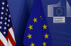 ep banderas de estados unidos y europa