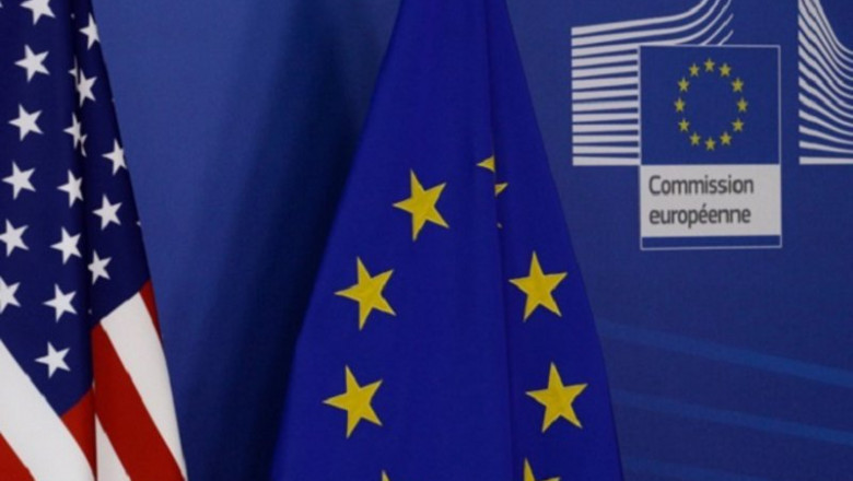 ep banderas de estados unidos y europa