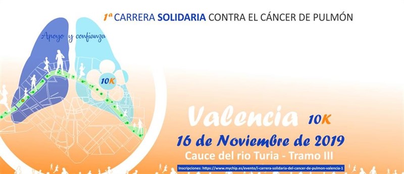 ep cartel de la i carrera contra el cancer de pulmon