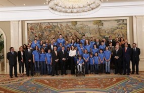ep club estudiantes recibidola reina letizia