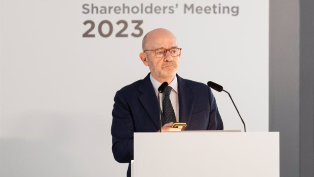 ep el consejero delegado y vicepresidente de nh hotel group ramon aragones interviene durante la