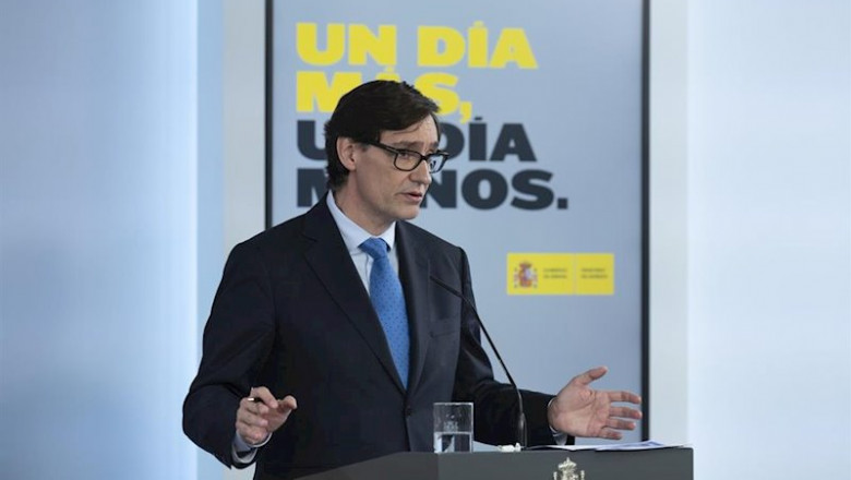 ep el ministro de sanidad salvador illa en rueda de prensa ep el ministro de sanidad salvador illa en rueda de prensa