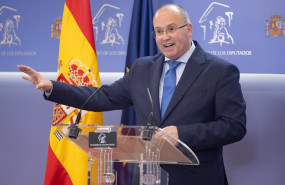 ep el portavoz del pp en el congreso miguel tellado durante una rueda de prensa posterior a la