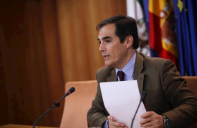 ep el portavoz parlamentario del pp-a jose antonio nieto en rueda de prensa en el parlamento de