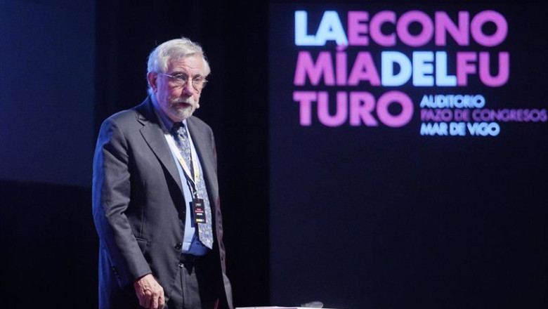 ep el premio nobel de economia 2023 paul krugman durante una conferencia en el vigo global summit ep el premio nobel de economia 2023 paul krugman durante una conferencia en el vigo global summit