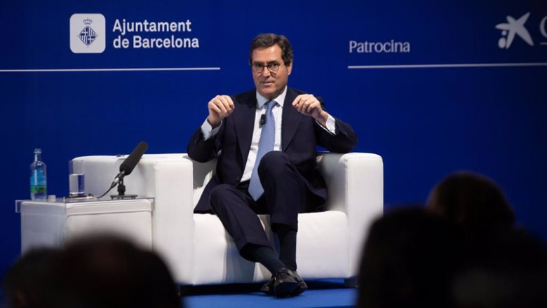 El presidente de la CEOE, Antonio Garamendi. | David Zorrakino - Europa Press ep el presidente de la ceoe antonio garamendi interviene en la inauguracion de la segunda jornada de