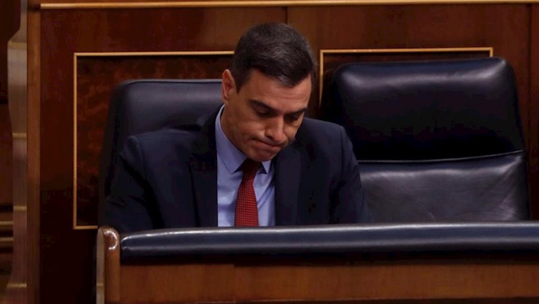 El presidente del Gobierno, Pedro Sánchez. | Pool ep el presidente del gobierno pedro sanchez durante el pleno del congreso este miercoles