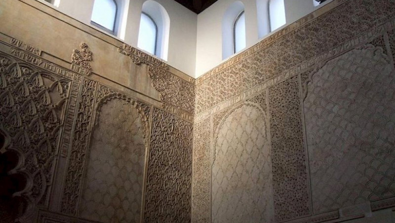 ep interior de la sinagoga de cordoba en una imagen de archivo ep interior de la sinagoga de cordoba en una imagen de archivo