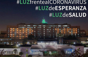 ep la cupula del hospital virgen del rocio se iluminara de verde durante la pandemia del covid-19