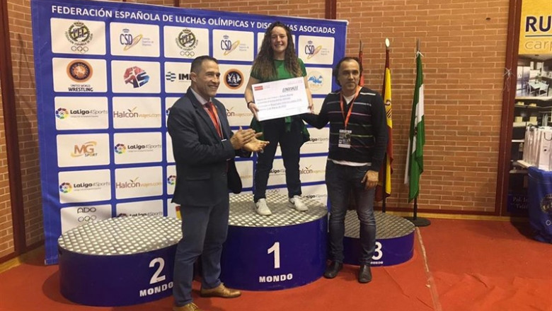 ep la luchadora andaluza andrea molina despuesuna victoria
