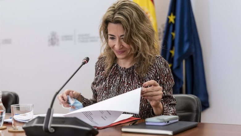 La ministra de Transportes, Movilidad y Agenda Urbana, Raquel Sánchez | A. Pérez Meca - Europa Press ep la ministra de transportes movilidad y agenda urbana raquel sanchez foto de archivo
