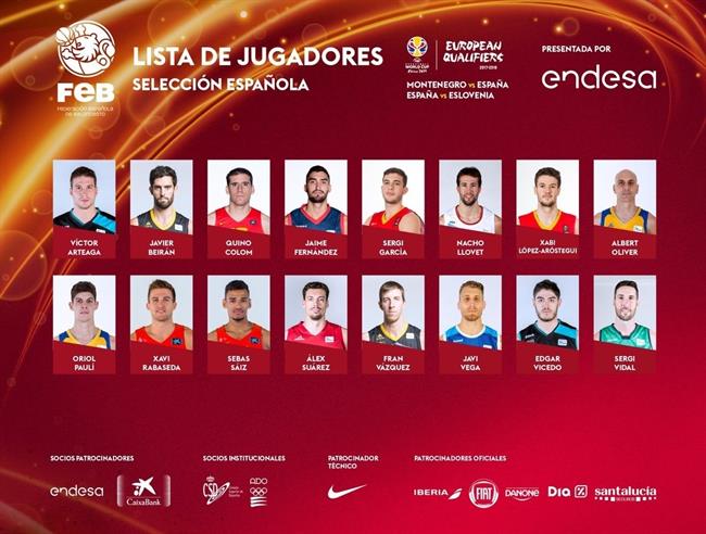 ep listala seleccion espanolabaloncestola primera ventana fiba