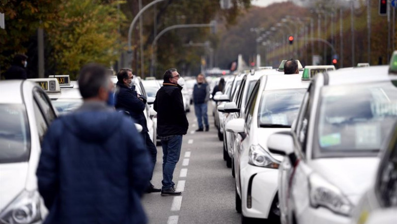 ep marcha de taxistas convocada en madrid ep marcha de taxistas convocada en madrid
