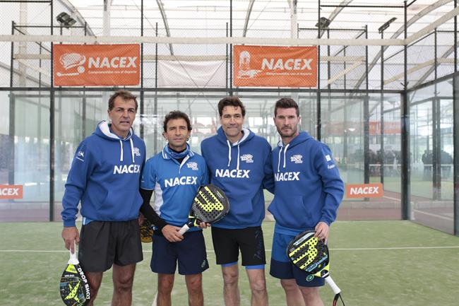 Miguel Ángel Nada, Luis Milla, Julio Salinas y Joaquín Álvarez 'Quini' | NACEX ep miguel angel nada luis milla julio salinasjoaquin alvarez quini