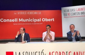 ep miquel iceta psc pedro sanchez psoe y jaume collboni psc