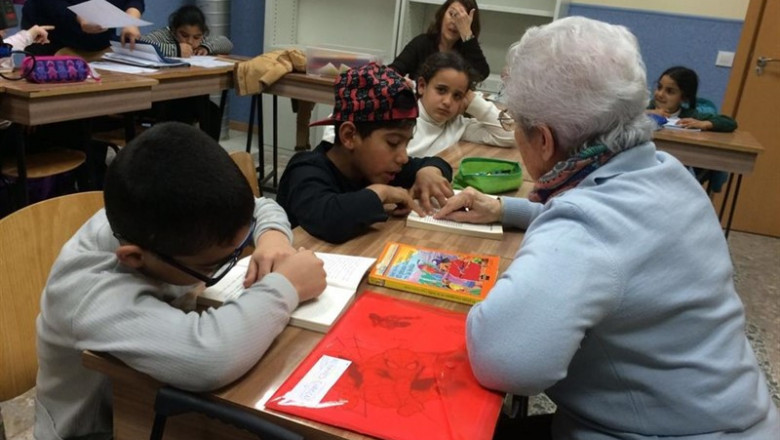 Niños de la Cañada Real en un proyecto de Cáritas | EUROPA PRESS - Archivo ep ninosla canada realun proyectocaritas 20190805184611