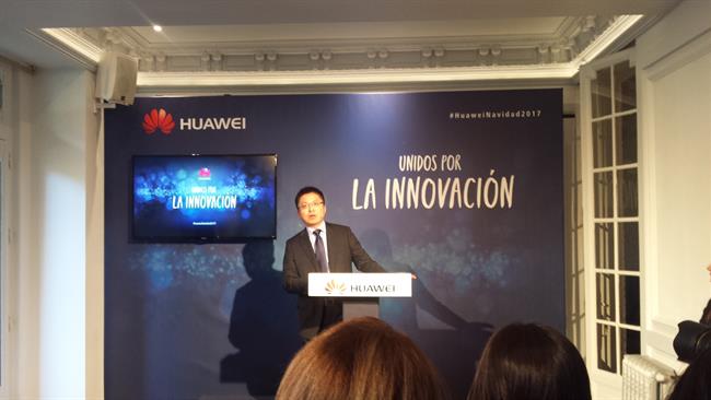 Presentación del CEO de Huawei España, Tony Jin Yong | EUROPA PRESS ep presentacionceohuawei espana tony jin yong