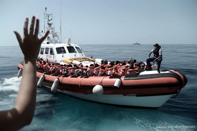 Rescate de migrantes en aguas del Mediterráneo | MÉDICOS SIN FRONTERAS TWITTER - Archivo ep rescatemigrantesaguasmediterraneo