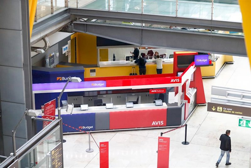 ep satan de las companias budget y avis en el aeropuerto adolfo suarez madrid-barajas ep satan de las companias budget y avis en el aeropuerto adolfo suarez madrid-barajas