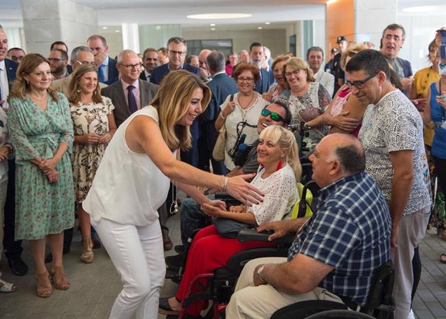 Susana Díaz en la inauguración del nuevo Hospital de La Línea | JUNTA DE ANDALUCÍA ep susana diazla inauguracionnuevo hospitalla linea