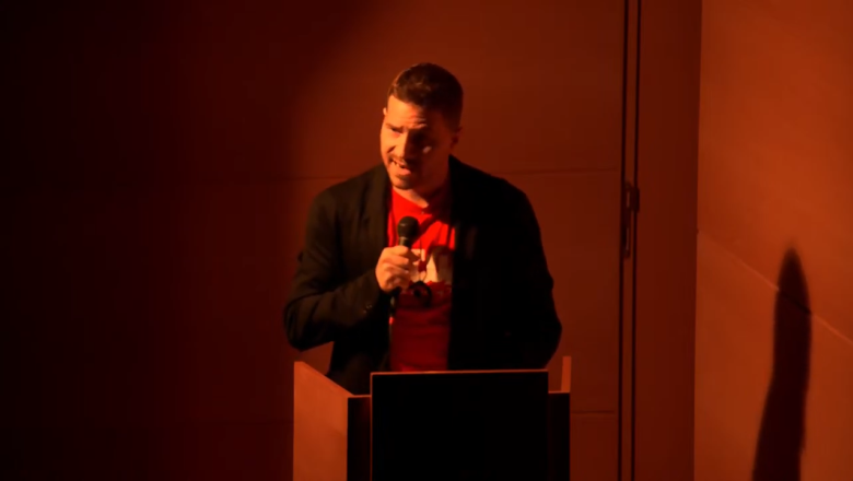 foto gonzalo moya director de acta crdoba durante la gala